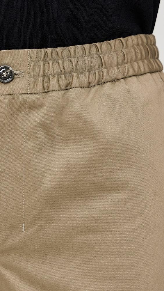 AMI Elasticated Waist Shorts 8" | Shopbop Product Image