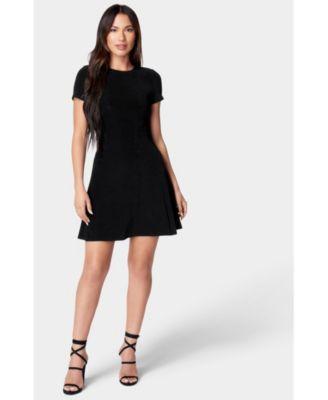 Bebe Womens Slinky T-Shirt Dress Product Image