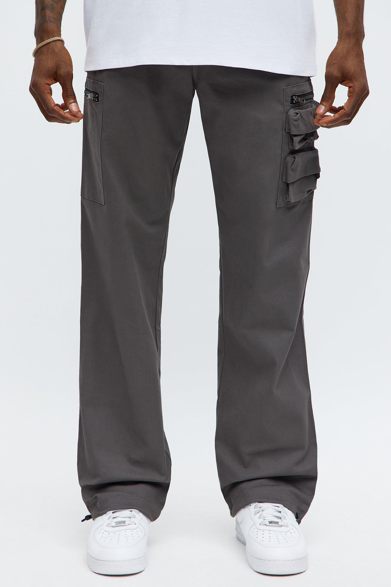 Straight Stay Busy Utility Pant - Charcoal Product Image