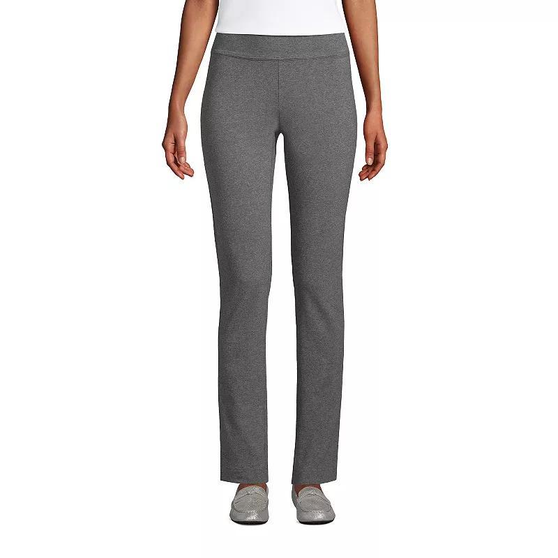 Women's Lands' End Starfish Slim-Cut Pull-On Pants, Size: Small, Evening Blue Product Image