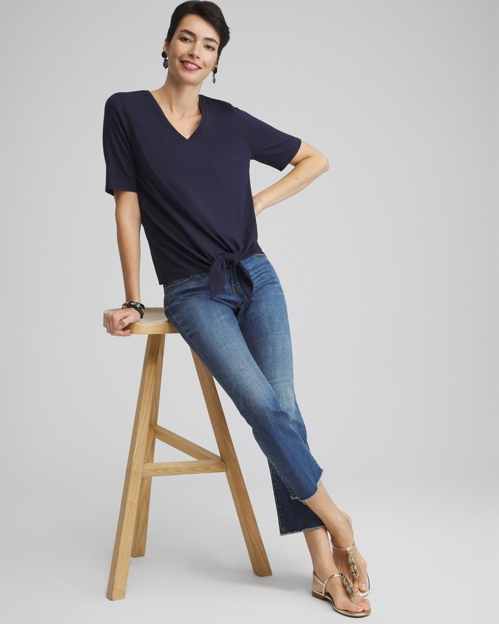 Tie-Front Top Product Image