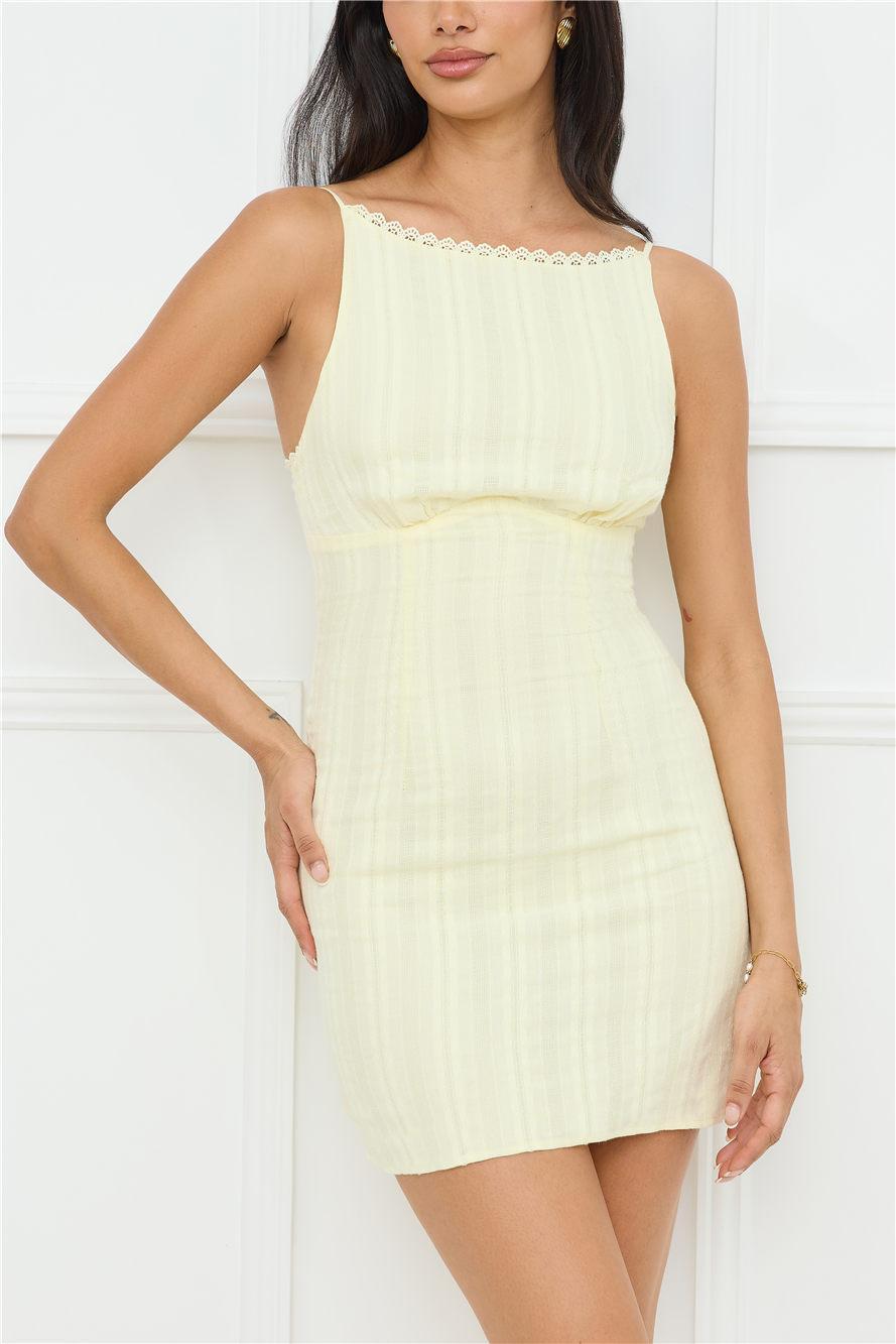 Simply Special Mini Dress Butter Product Image
