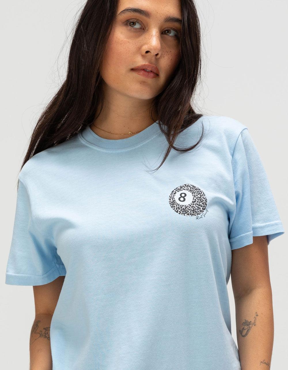 RIOT SOCIETY Leopard 8 Ball Feeling Lucky Womens Boyfriend Tee Product Image