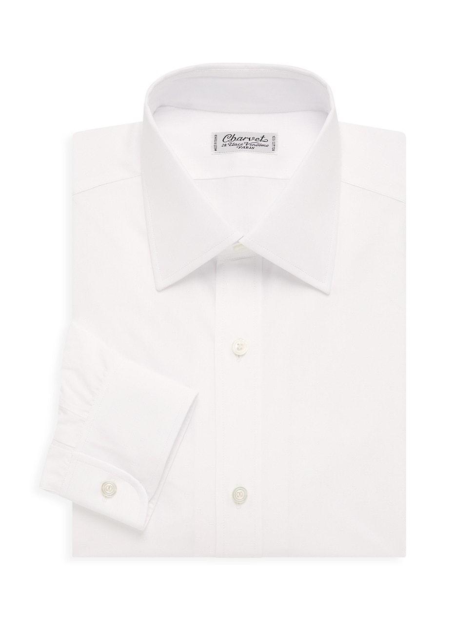 Mens Jacquard Dress Shirt Product Image