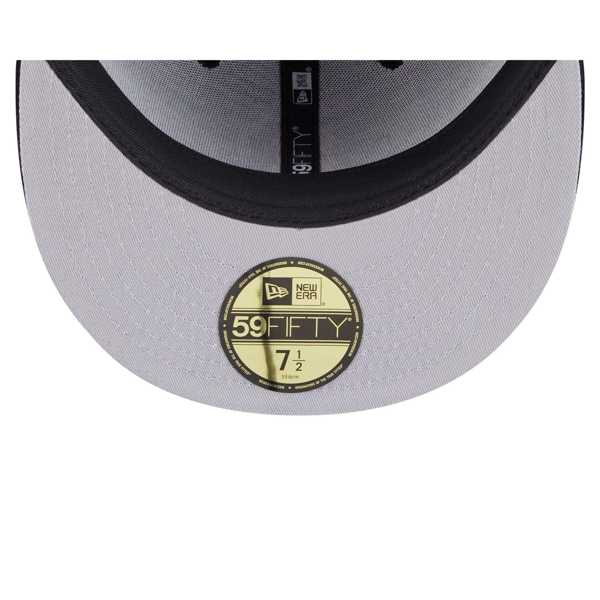 Cleveland Guardians Blue Tartan 59FIFTY Fitted Hat Male Product Image
