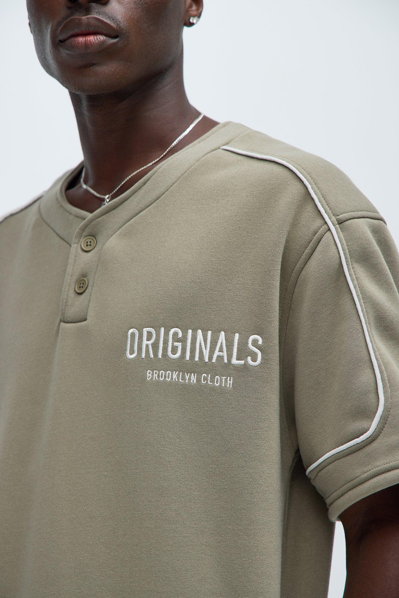 Originals Piping Short Sleeve - Olive Product Image