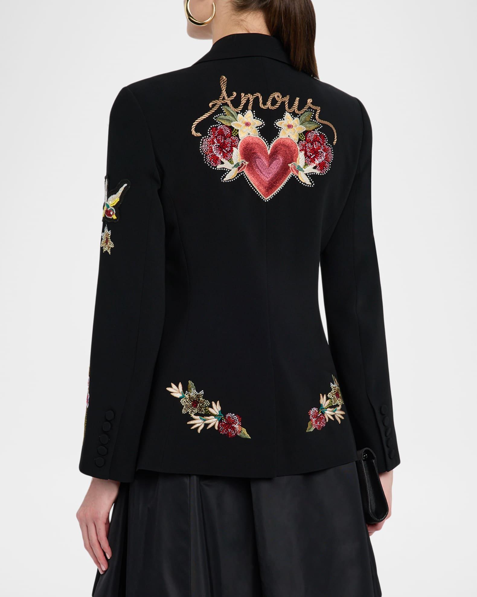 Cheyenne Embroidered Western Amour Blazer Product Image