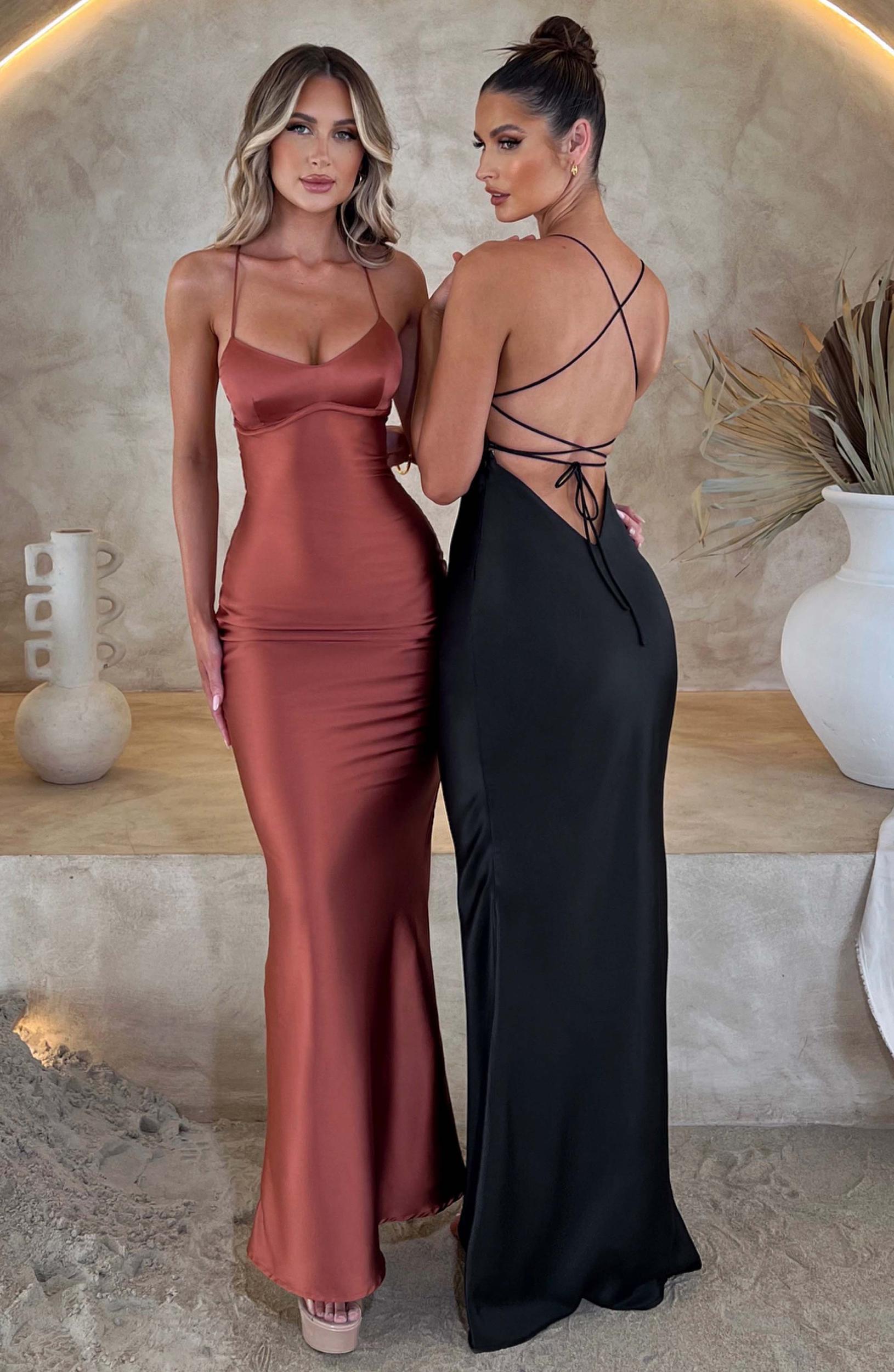 Malika Maxi Dress - Black Product Image