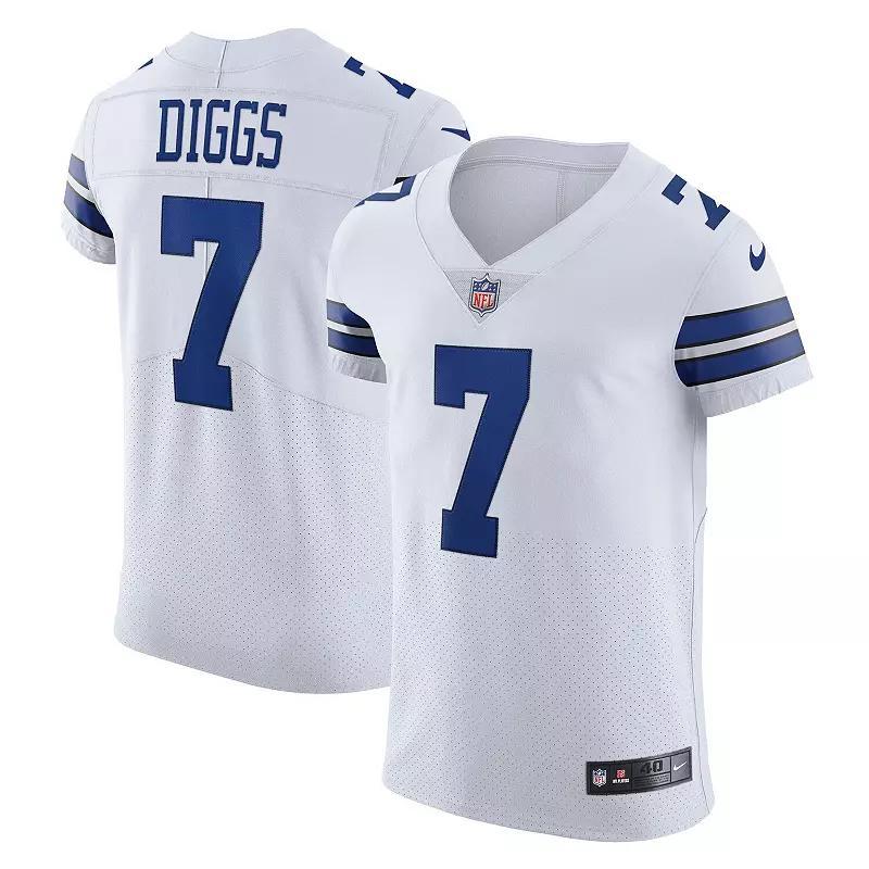 Men's Nike Trevon Diggs White Dallas Cowboys Vapor Elite Jersey, Size: 56 Product Image