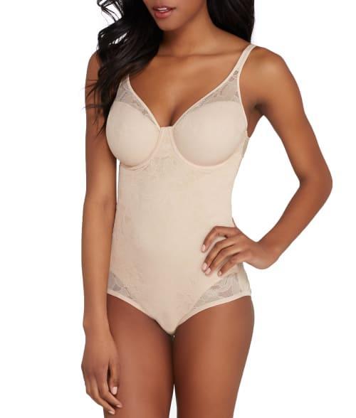 Bali Firm Control Ultra Light Body Shaper with Lace 6552, Womens Product Image