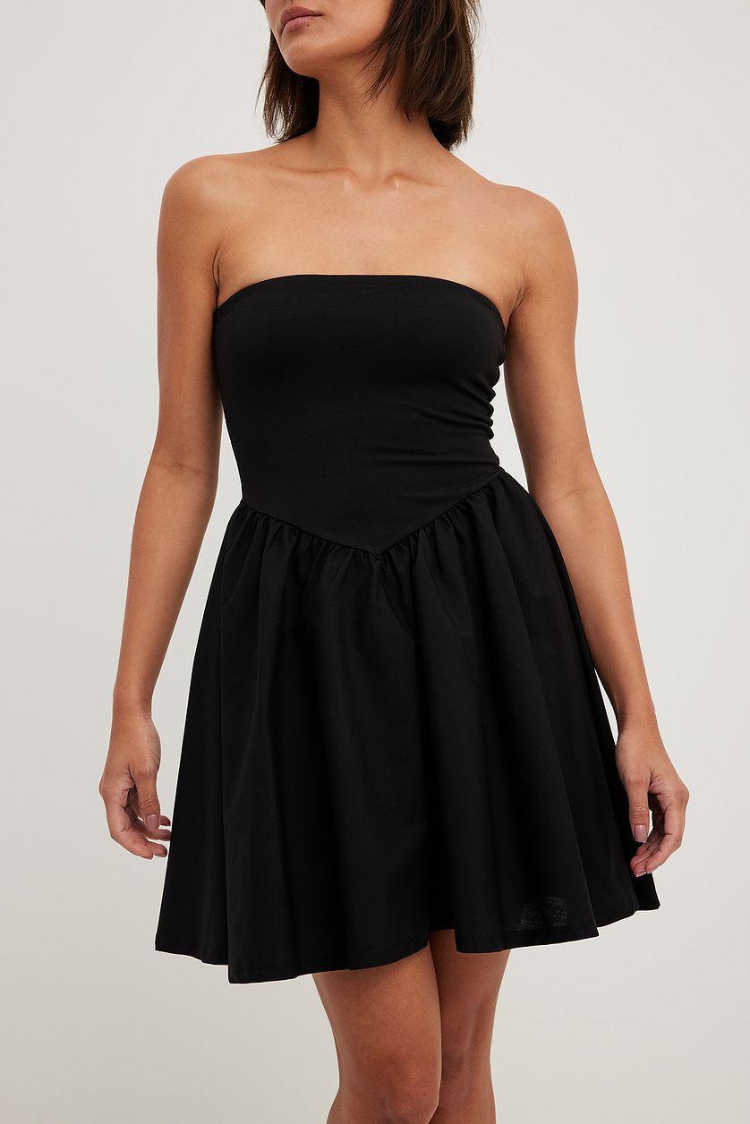 Jersey Poplin Mini Dress Product Image