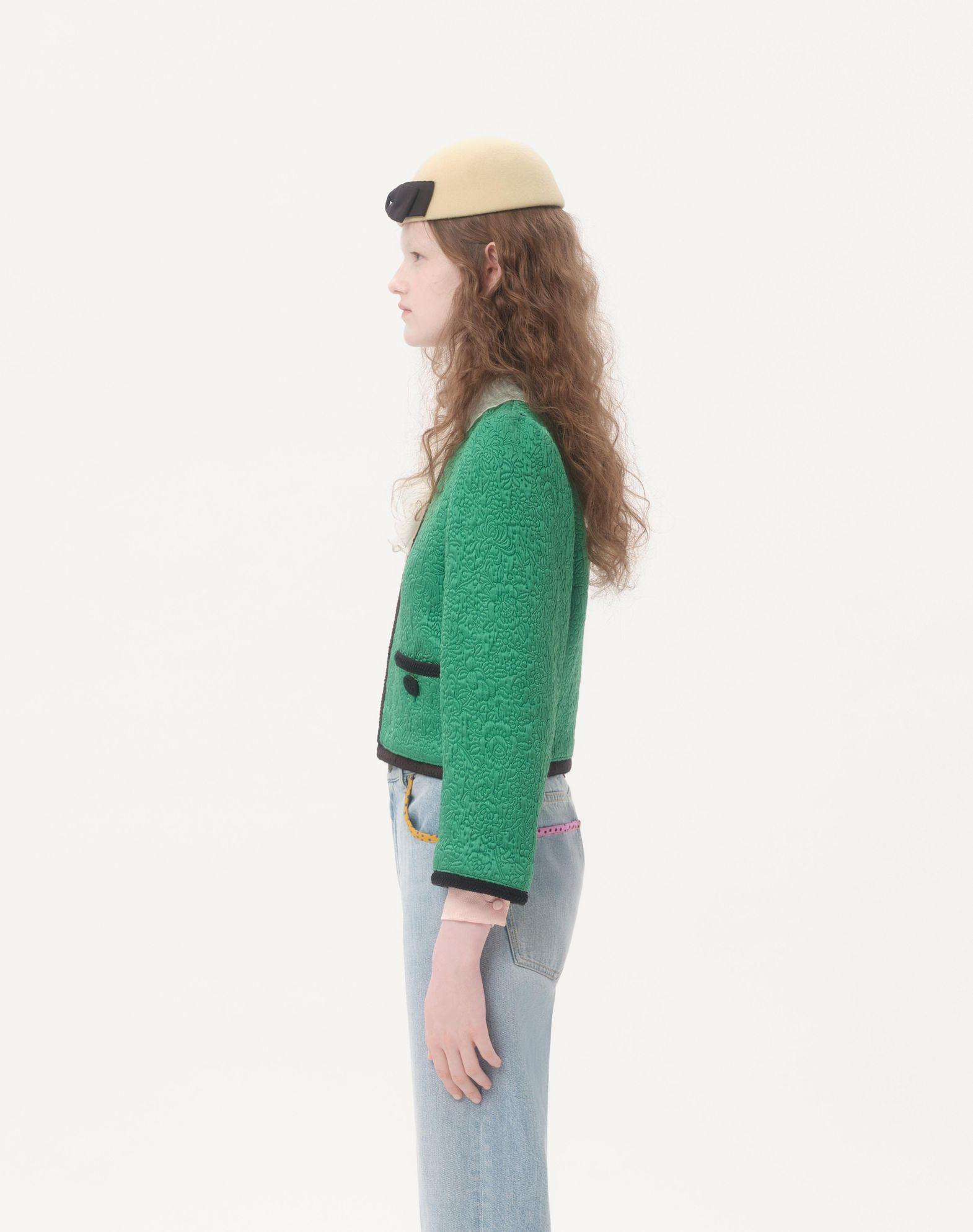 Apres L'Hiver Floral Matelassé Jacket Product Image