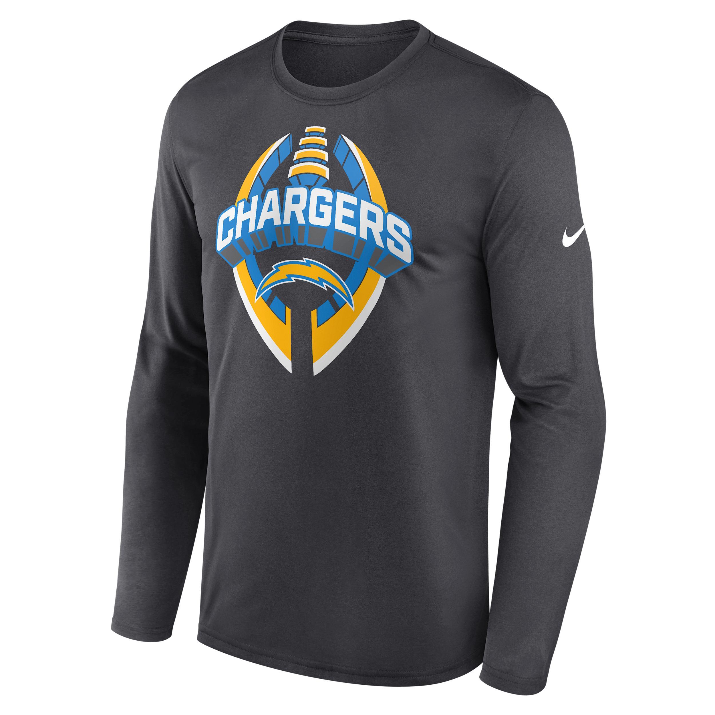Los Angeles Chargers Legend Icon Men's Nike Dri-FIT NFL Long-Sleeve T-Shirt Product Image