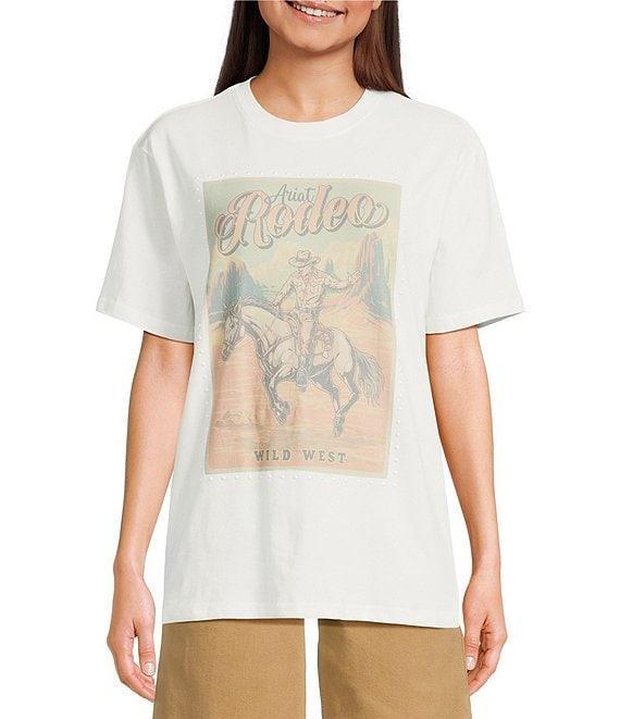 Ariat Short Sleeve Crew Neck Rodeo T-Shirt Product Image