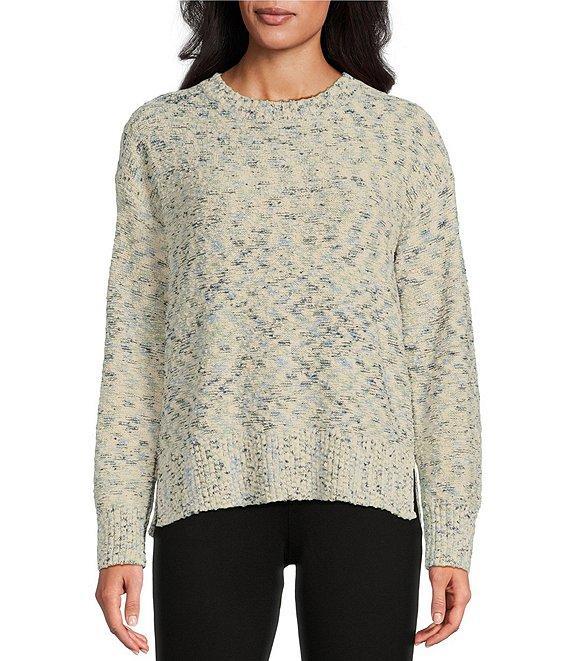 Westbound Stripe Long Sleeve Crew Neck Sweater Product Image