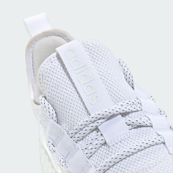adidas Kaptir 3.0 Wide Men's Running Shoes, Size: 12, White White Black Product Image