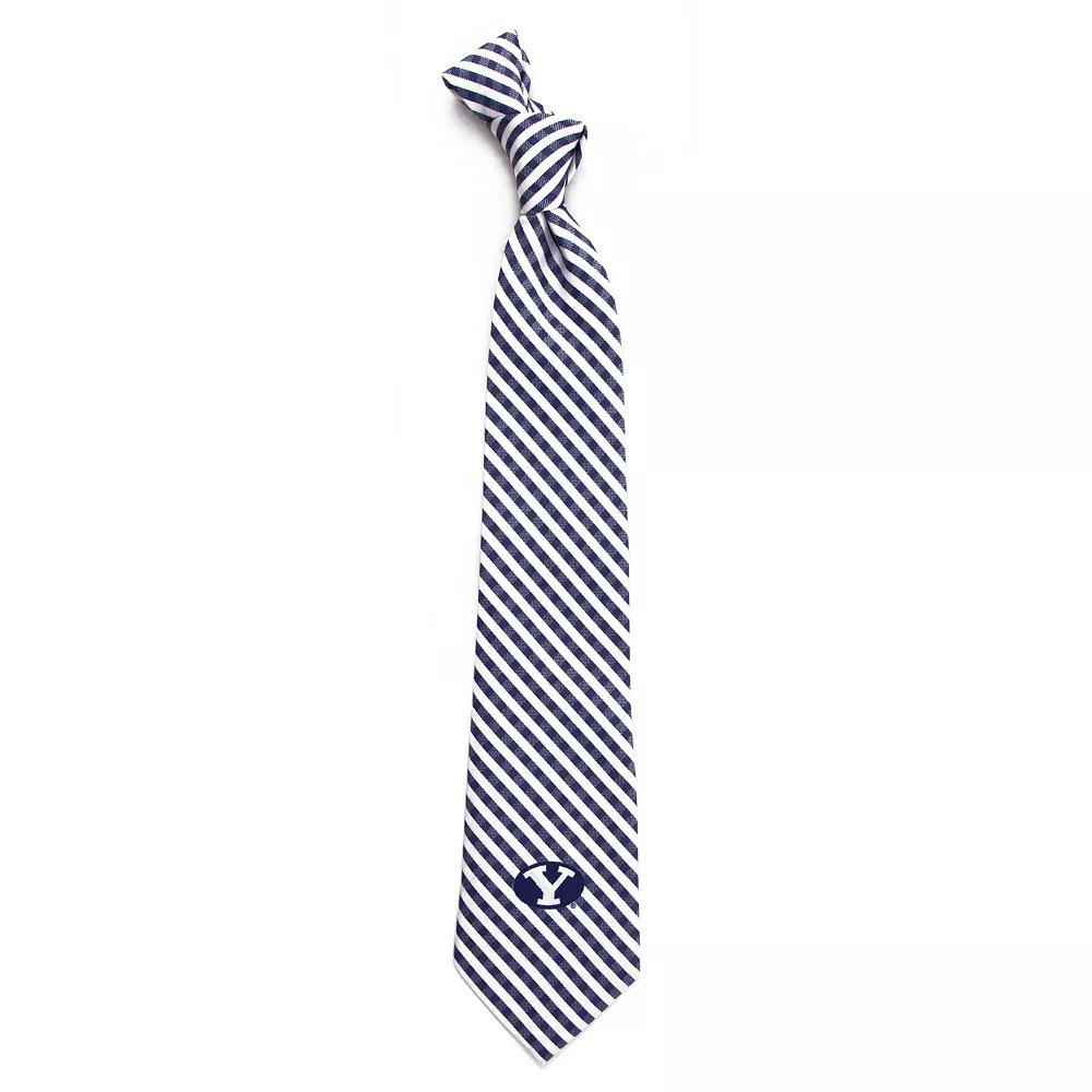 Men's West Virginia Mountaineers Gingham Tie, Team Product Image