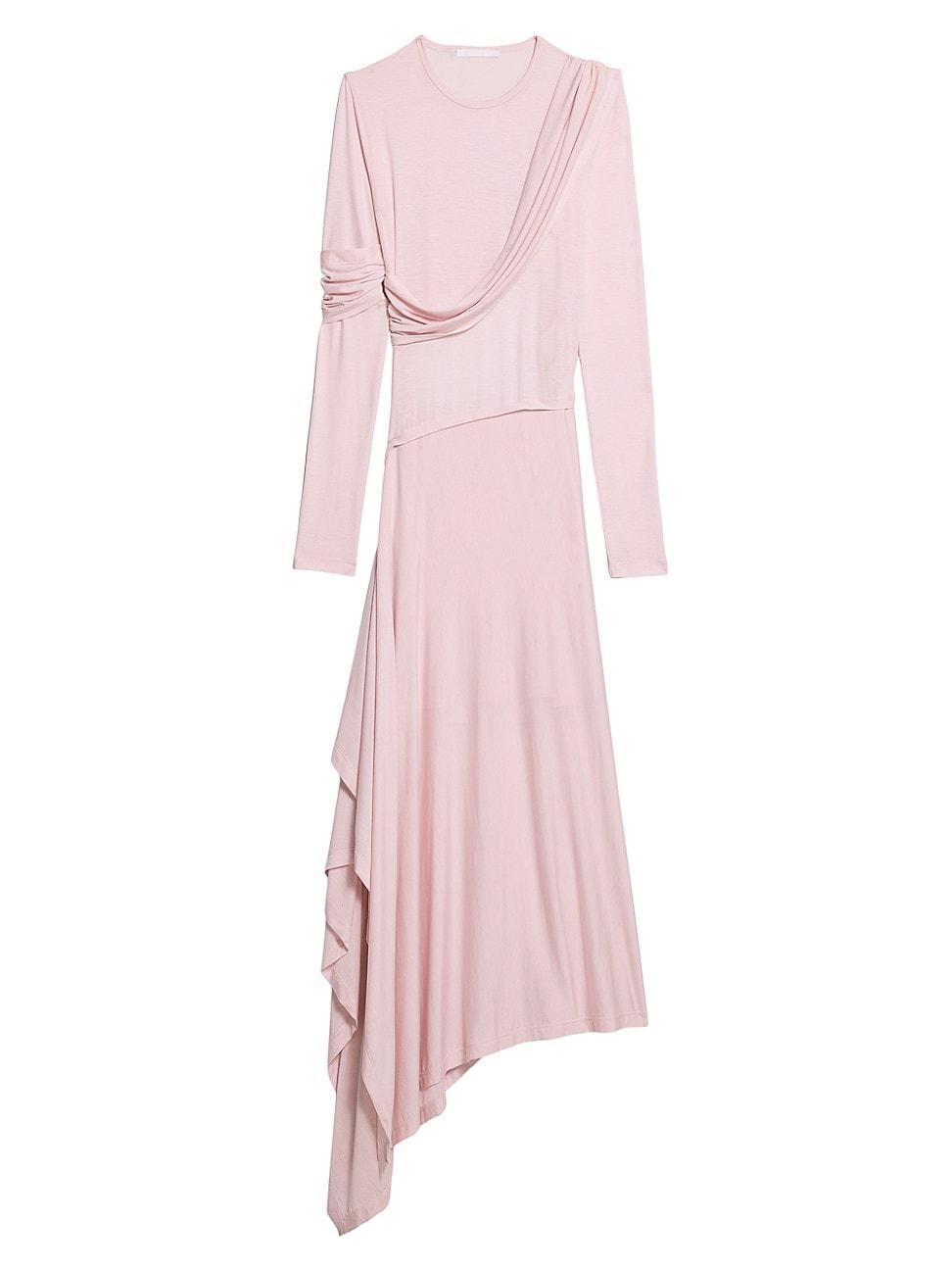Womens Protection Draped Midi-Dress Product Image