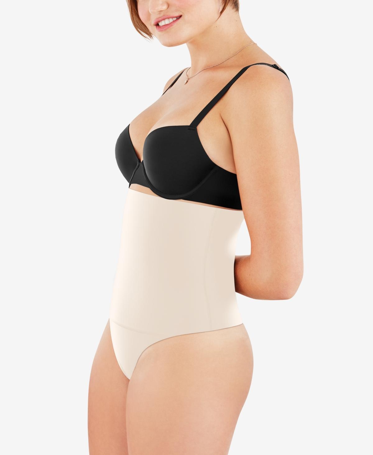 Womens Maidenform Firm Control Shapewear Tame Your Tummy High Waist Thong DMS707 Product Image