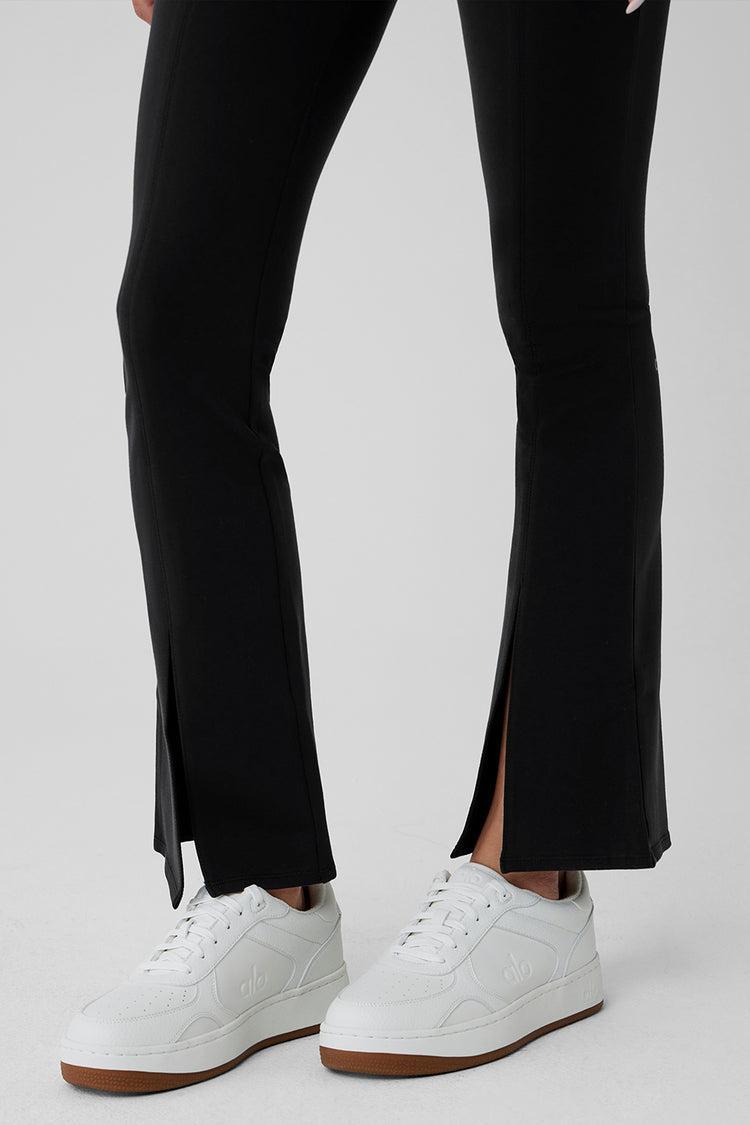 Airbrush 7/8 High Waist Flutter Legging - Black Product Image