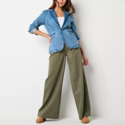 a.n.a Denim Womens Regular Fit Blazer Product Image