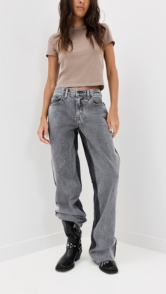 SLVRLAKE Re-Work Mica Paneled Jeans | Shopbop Product Image