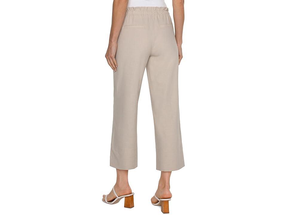 Liverpool Los Angeles Tie Waist Wide Leg Pants Product Image