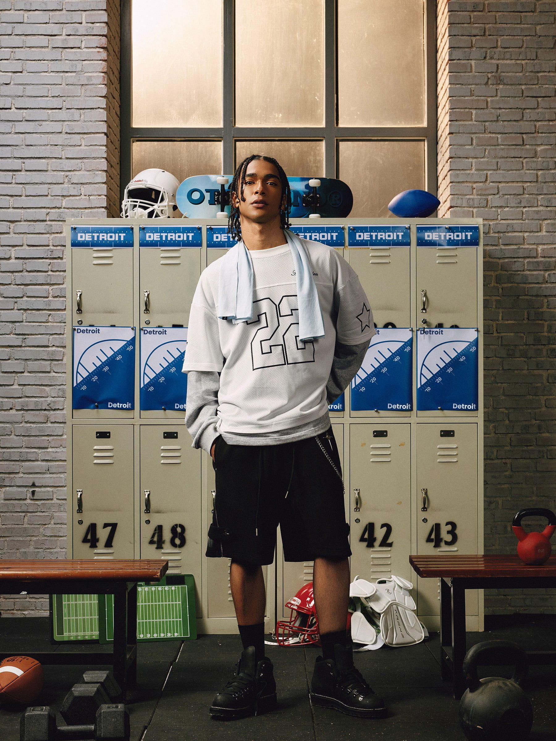 Aelfric Eden 22 Jersey Mesh Print Tee Product Image