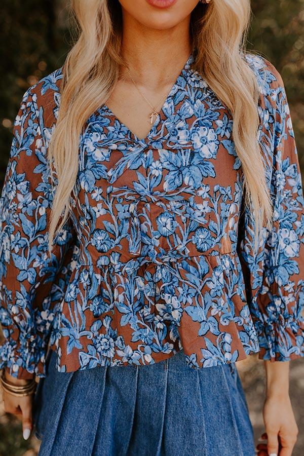Small Town Charm Floral Top Product Image