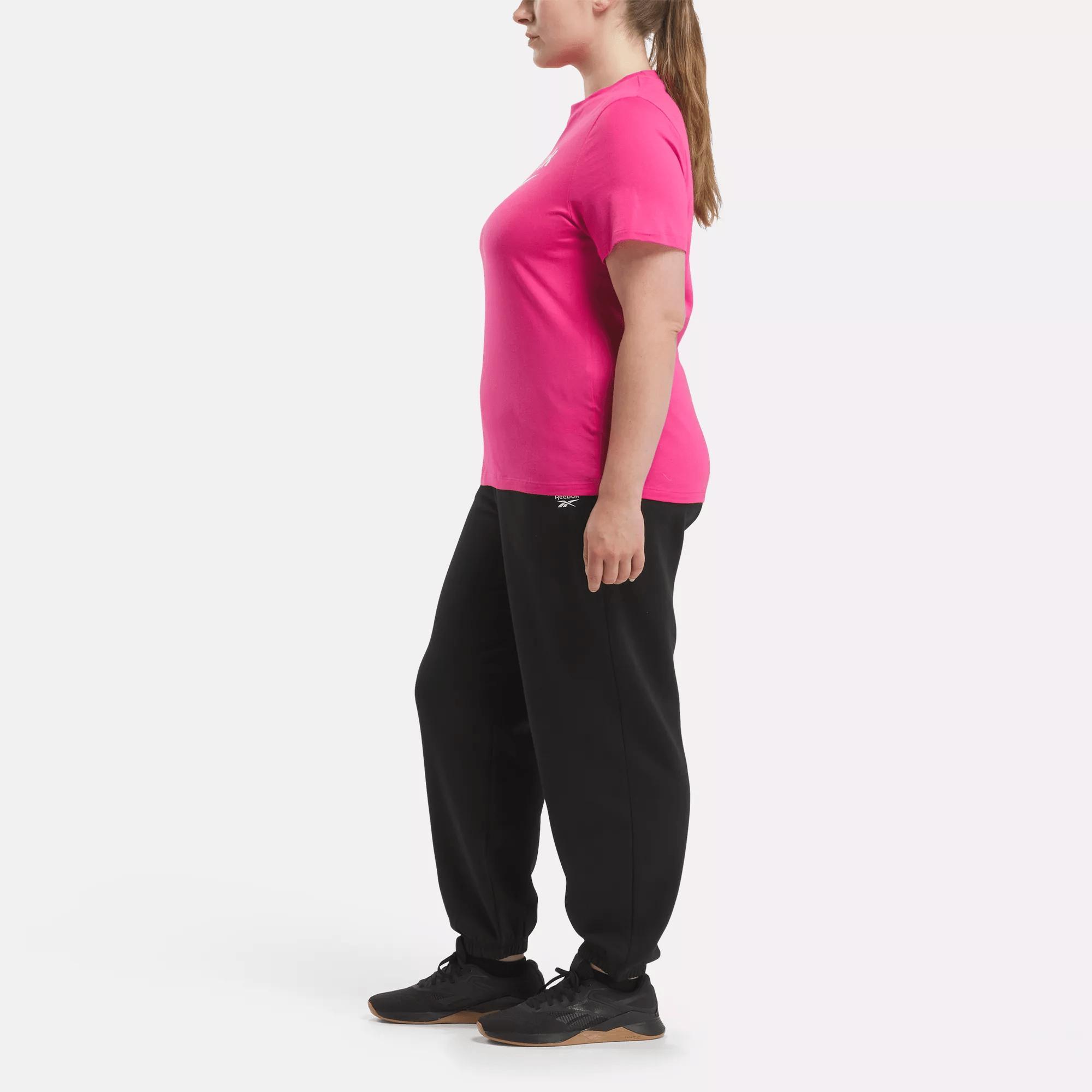 Women's Reebok Identity Big Logo T-Shirt (Plus Size) Female Product Image
