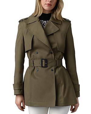 Mackage Adva Mid-Length Belted Trench Coat Product Image