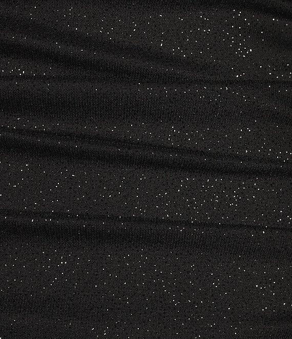 Jump Sleeveless Glitter Asymmetrical Hem Dress Product Image
