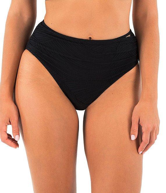Fantasie Ottawa Solid High Waist Ruched Hipster Swim Bottom Product Image