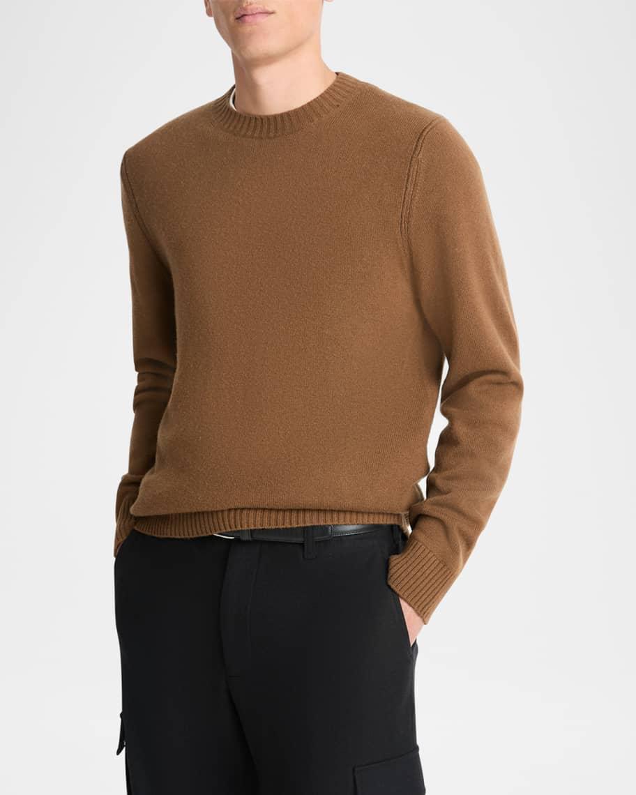Mens Wool-Cashmere Crewneck Sweater Product Image