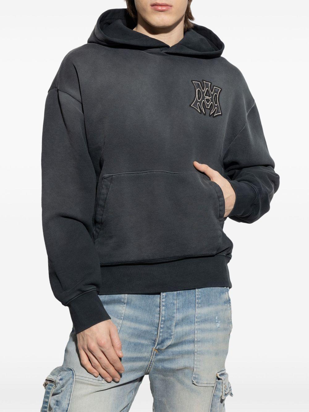 logo-embroidered hoodie Product Image
