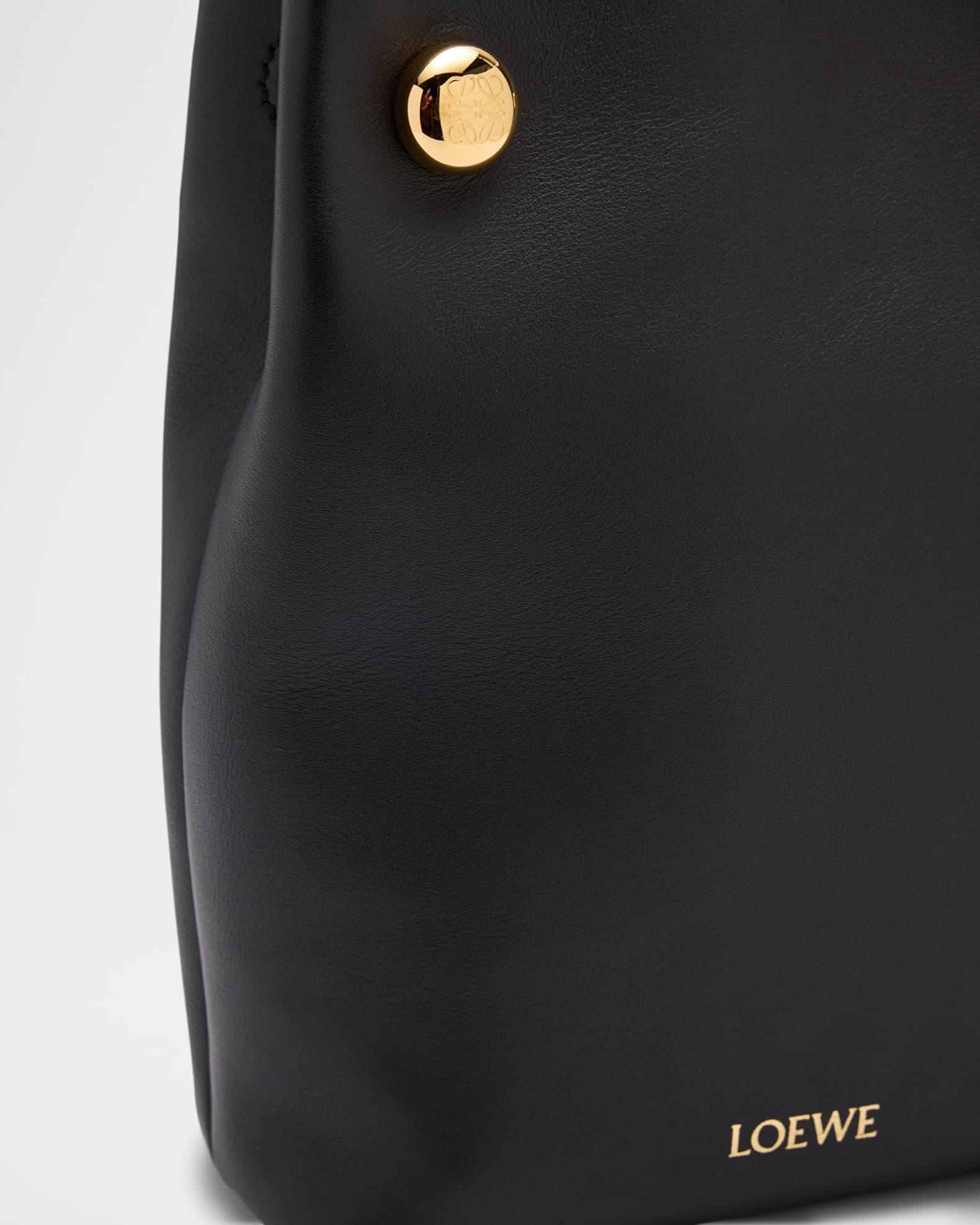 Pebble Pouch Bucket Bag in Calf Leather Product Image