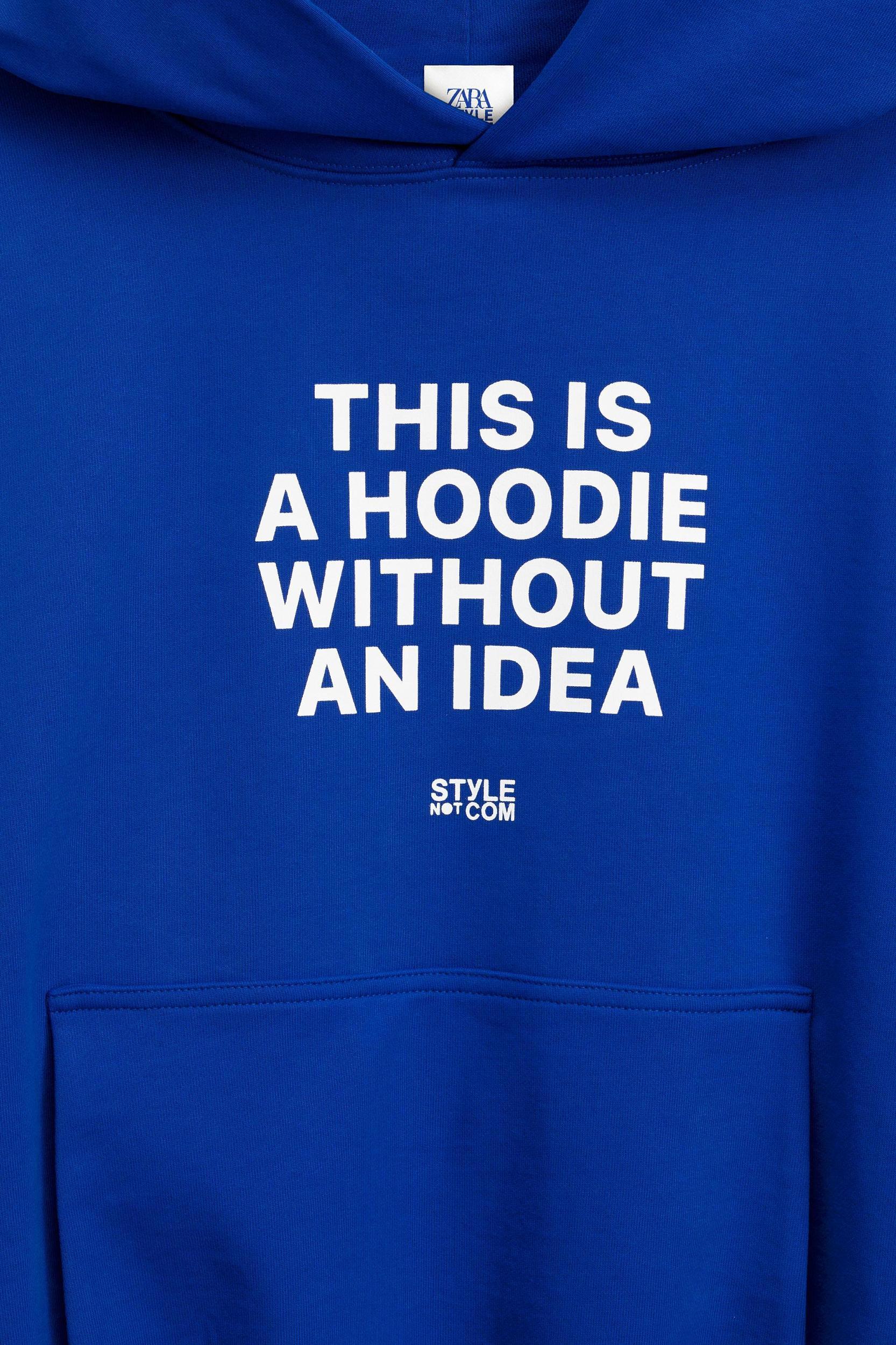 STYLENOTCOM ZARA SWEATSHIRT Product Image