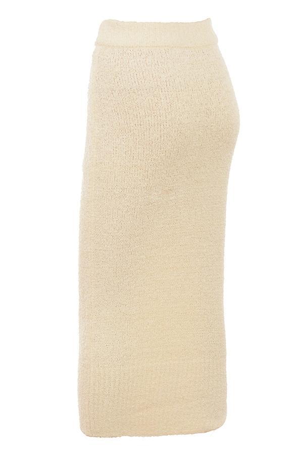 Adelita Chocolate Cashmere Blend Sweater Product Image