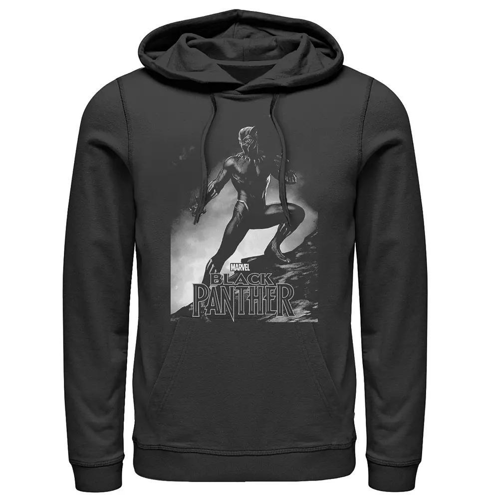 Men's DC Comics Batman Gadgets Classic Logo Ringer Hoodie, Size: Small, Black Product Image