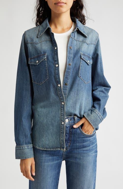 Travis Denim Western Shirt Product Image