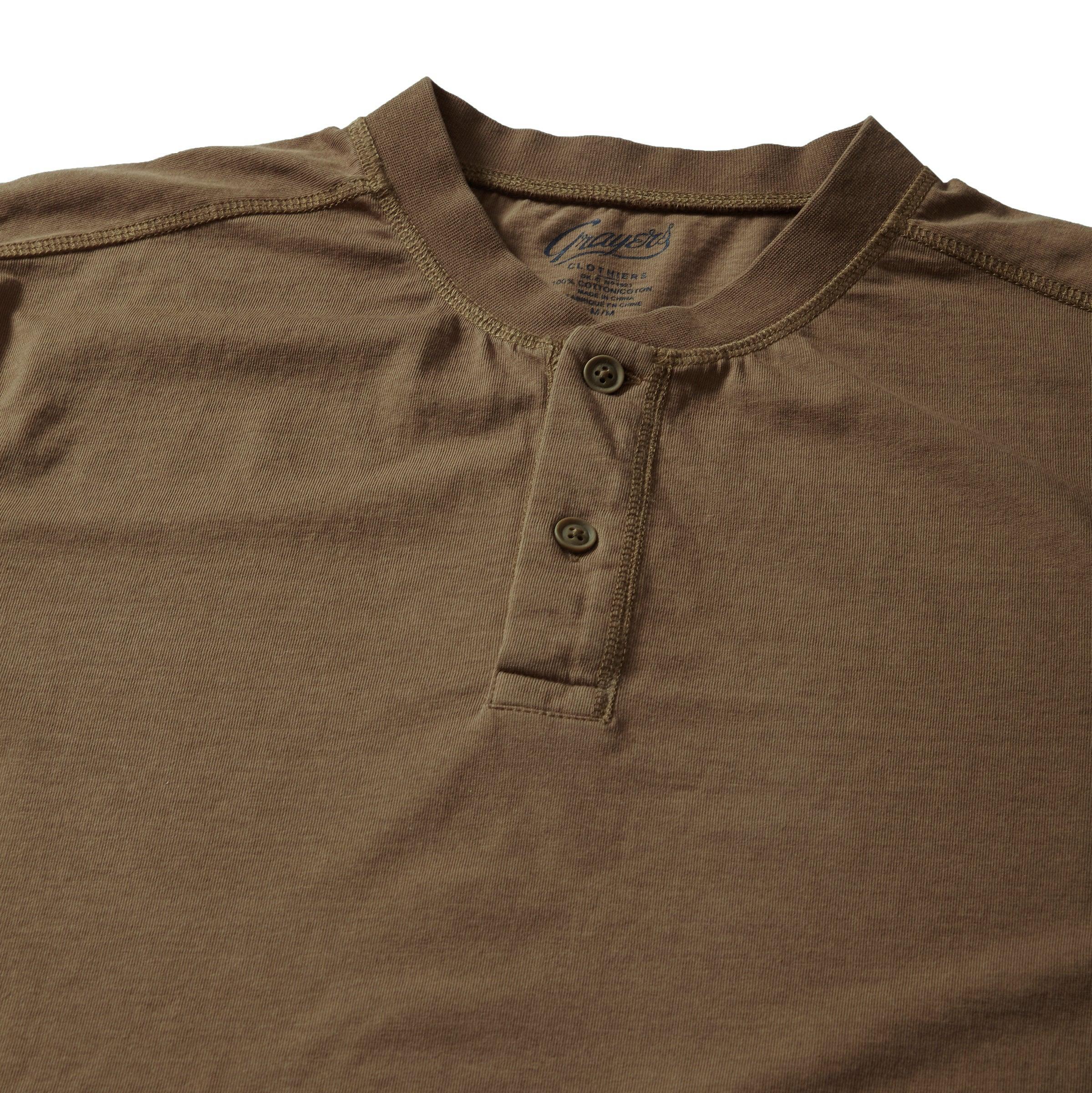 Cooper Short Sleeve Henley - Butternut (Final Sale)* Product Image