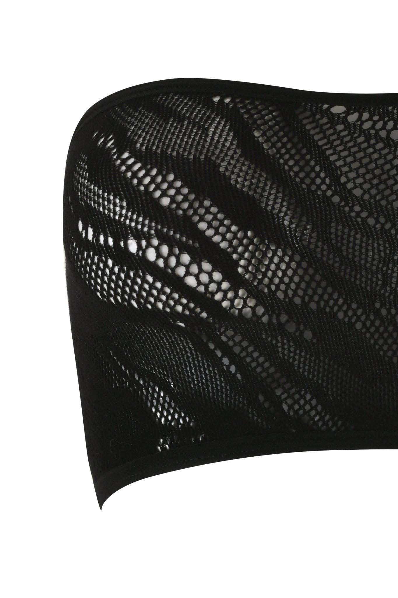 SYBIL TIGHTS - BLACK : ZEBRA Product Image