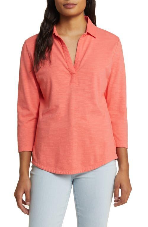 Tommy Bahama Ashby Isles Jersey Johnny Collar Women's Blouse Product Image