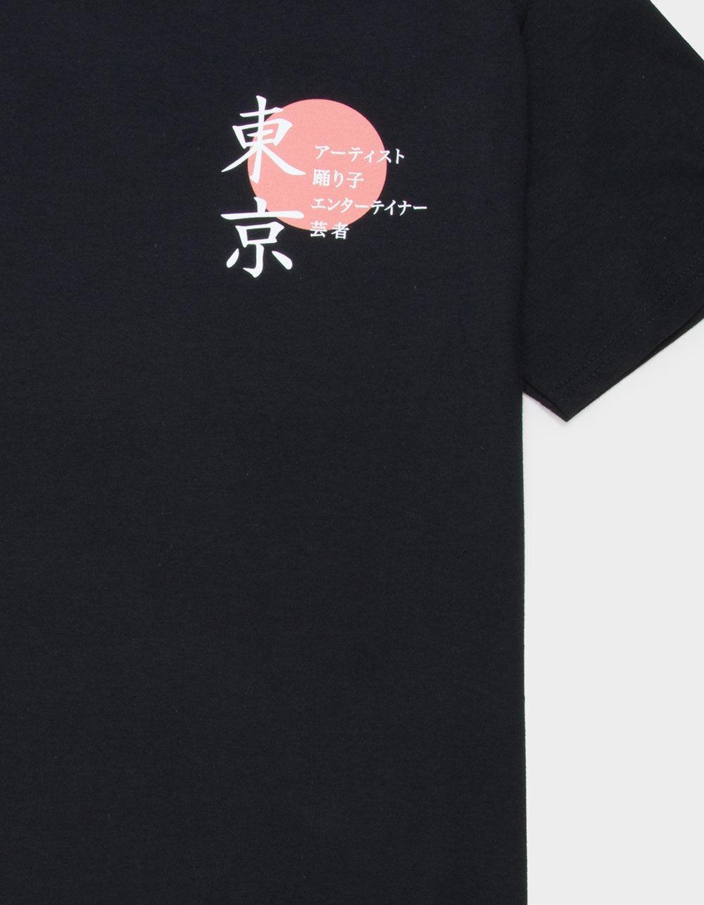 RIOT SOCIETY Geisha Sword Mens Tee - BLACK Product Image