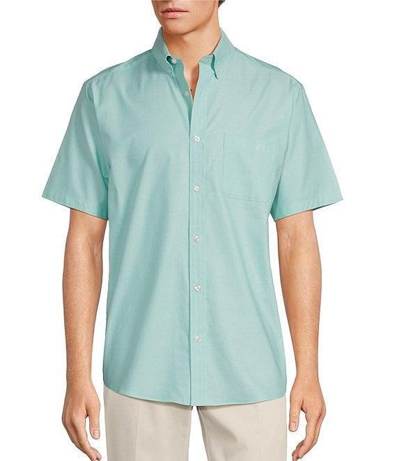 Roundtree & Yorke TravelSmart Easy Care Short Sleeve Solid Sport Shirt Product Image