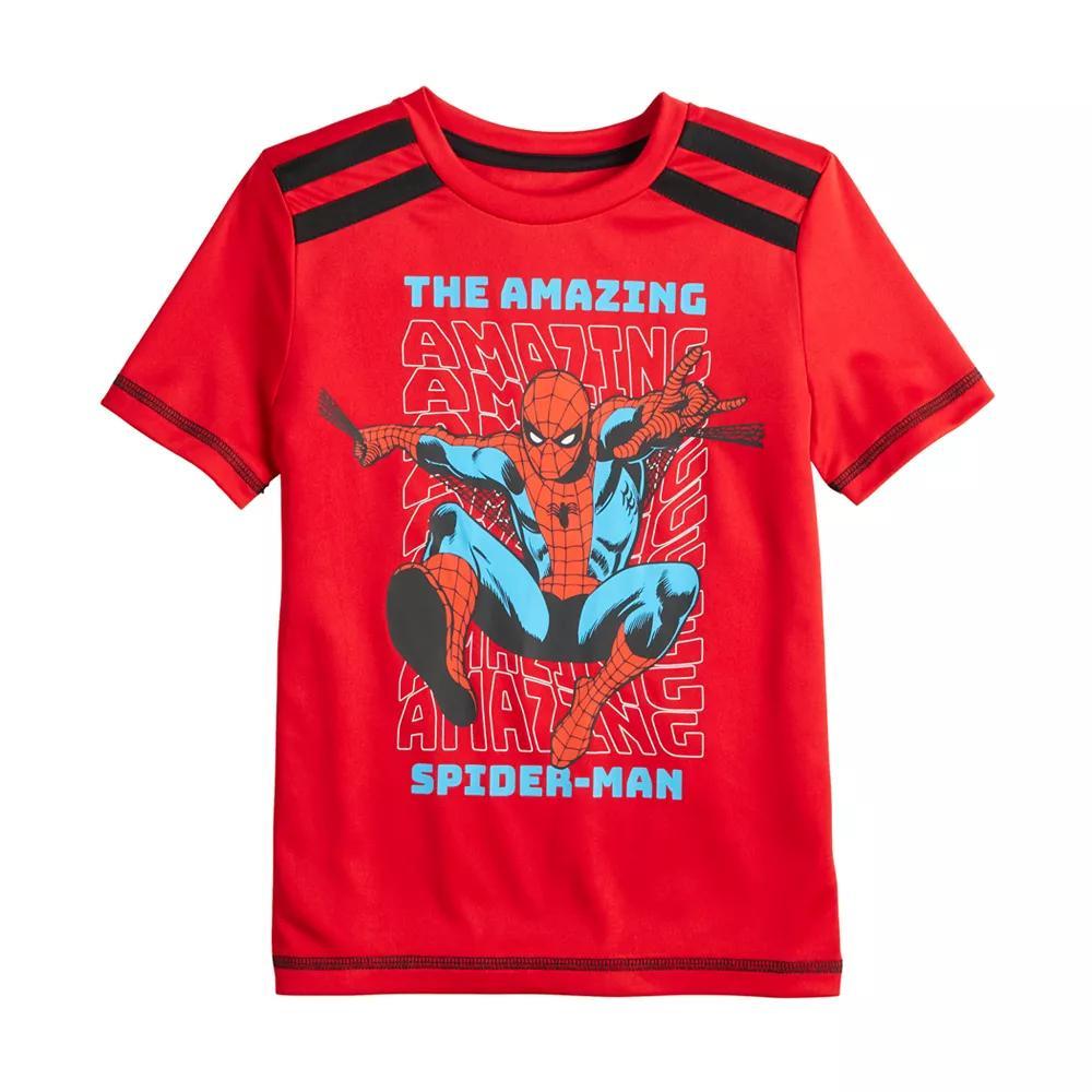 Boys 4-12 Jumping Beans® Marvel Spider Man Active Graphic Tee, Boy's, Red Product Image