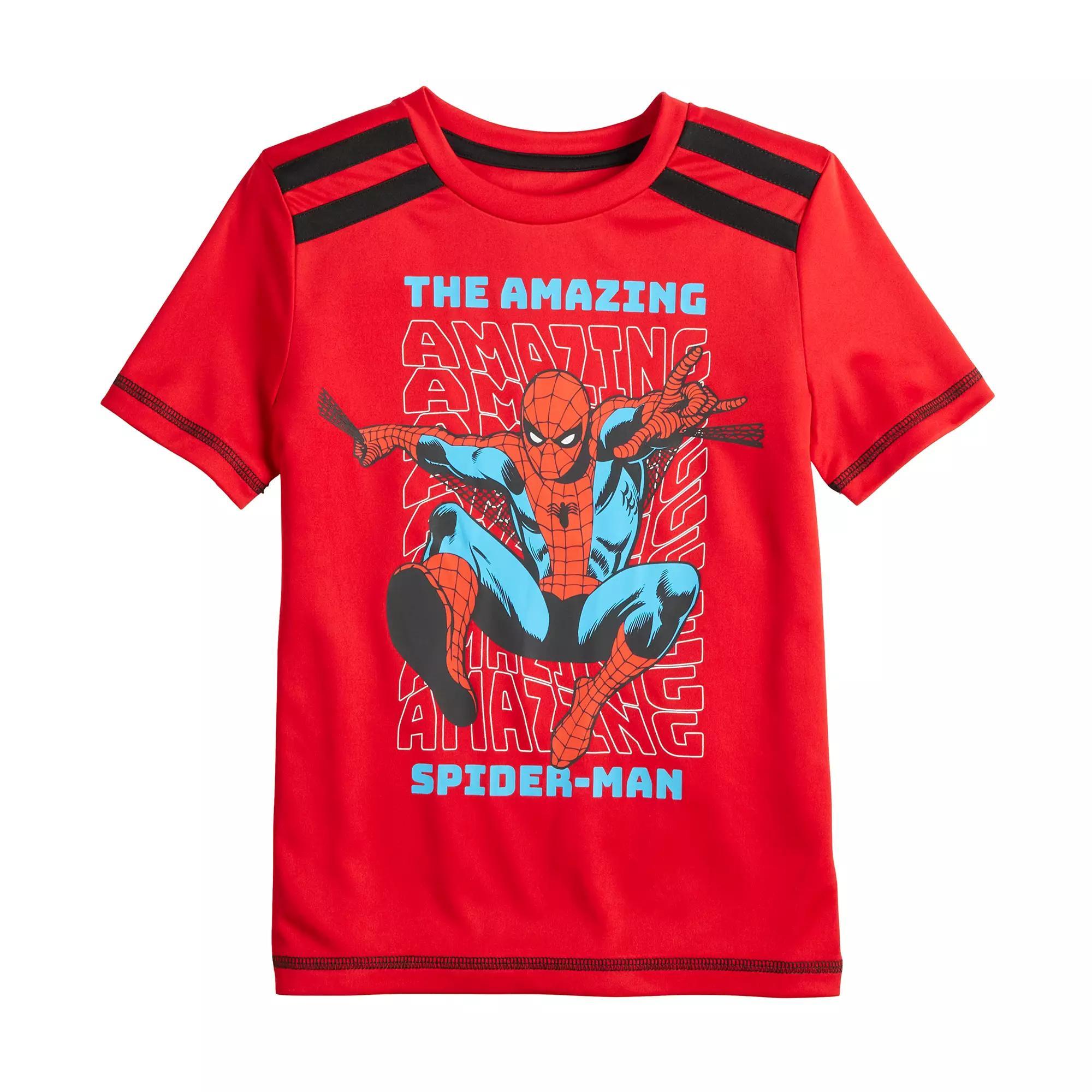 Boys 4-12 Jumping Beans® Marvel Spider Man Active Graphic Tee, Boy's, Red Product Image