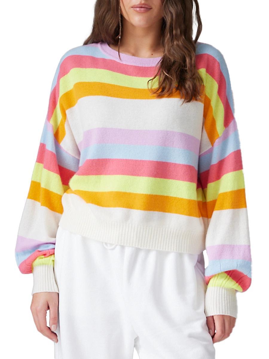 Womens Abby Pop Stripe Sweater Product Image