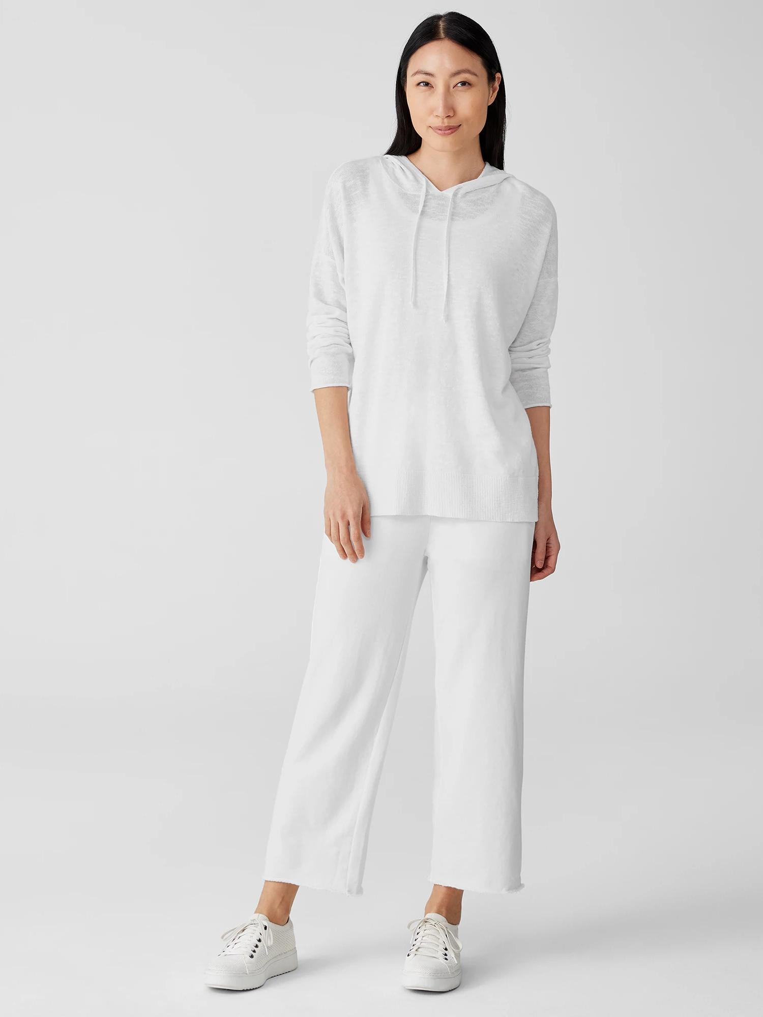 Lightweight Organic Cotton Terry Straight Pant Product Image