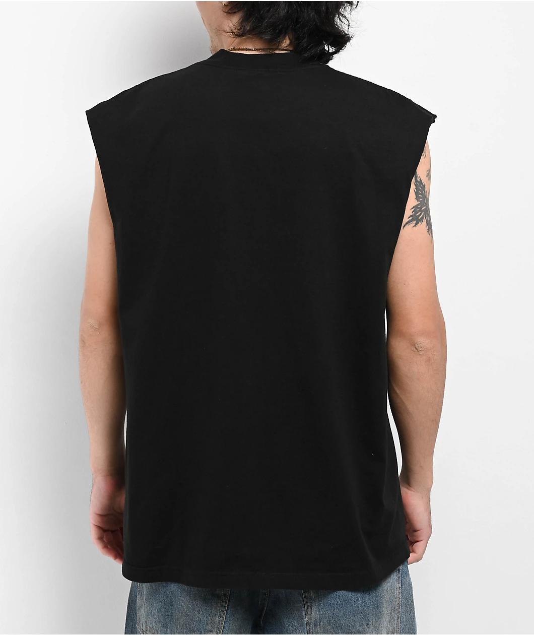 Shaka Wear Max Heavyweight Black Tank Top Product Image